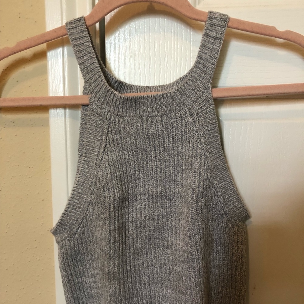 Halter top gray